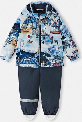 Костюм зимовий дитячі Tutta by Reima (куртка та штани) Marius 6961 зріст 92 темно-синій 6100012A