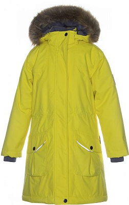 Куртка-парка HUPPA MONA р.128 желтый 12200030-70002-128 