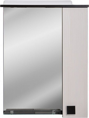 Зеркало со шкафчиком Мойдодыр Домино З-60 Плюс венге 