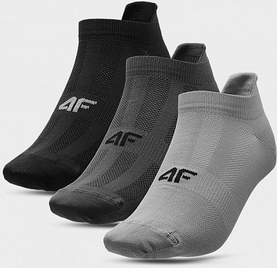 Шкарпетки 4F SOCKS CAS M201 (3PACK) 4FAW23USOCM201-92S р.43-46 різнокольоровий