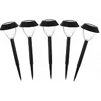 Светильник на солнечной батарее Expert ELGs-SGL-S11107-5Р 5 шт/уп. 0,06 Вт IP44 черный 