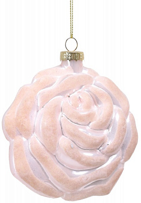 Декорація-підвіска троянда 10 см в асортименті