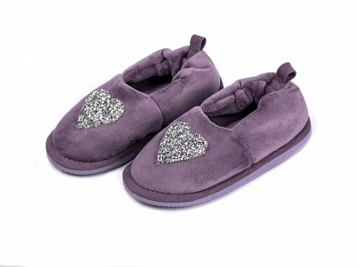 Тапочки детские для девочки Twins HS-OZ чешки р.30/31 фиолетовый 