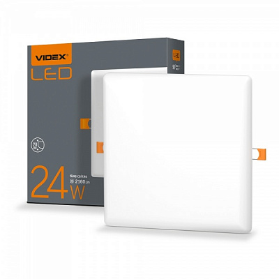 Світильник світлодіодний Videx 24 Вт білий 4100 К 25143