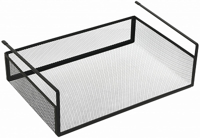 Подвесная корзина LUNA HOME сетчатый черный 38x26x12 см CN231031-13B