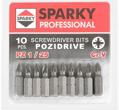 Біта Sparky PZ1x25 мм 10 шт. 20009720009