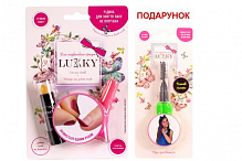 Набор косметики Lukky помада для губ + детский лак для ногтей с подарком SL-103