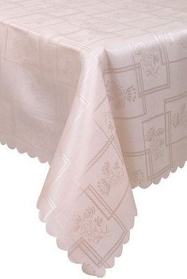 Скатерть Dertsiz 160x220 см кофе Karna 