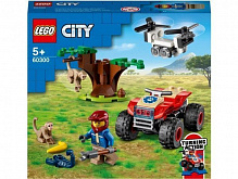 Конструктор LEGO City Спасательный вездеход для зверей 60300