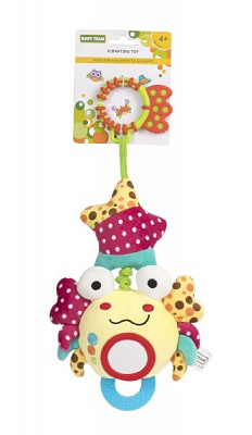 Игрушка-подвеска Baby Team Крабик 8542