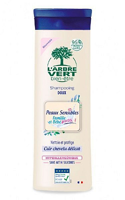 Шампунь L'Arbre Vert Sensitive для всей семьи 250 мл