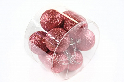 Набір ялинкових куль 9613 d165 мм 9 см 10 шт./уп.