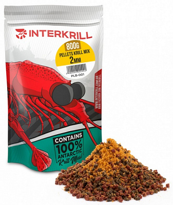 Пеллетс INTERKRILL 800 г кріль KRILL MIX 2mm