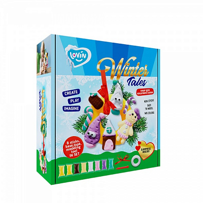 Набор для детского творчества Lovin Winter Tales Венок желтый. Карамельные сладости 70103