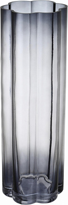Ваза Sensio Prism стекло 30 см сірий JY-1009DFX026A