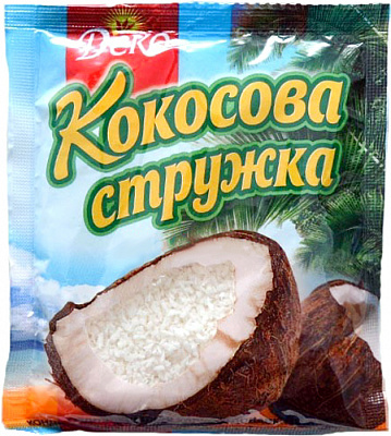 Кокосовая стружка 20 г Деко (4820076010538) 