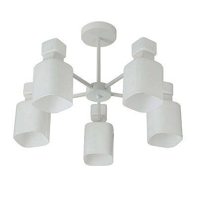 Люстра подвесная ARDERO Olivia 5x15 Вт E27 белый BL1150