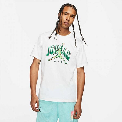 Футболка Nike M J BRAND JDN AIR SS CREW CZ8383-100 р.XL білий