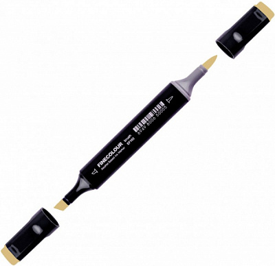 Маркер спиртовий FINECOLOUR EF102-18 світло-зелене золото