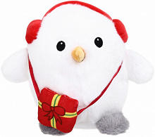 Мягкая игрушка HW плюшевая Рождественская Снеговик белый DT250939-8“
