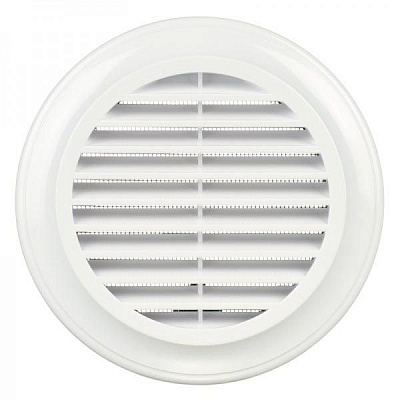 Решітка Blauberg Decor 100s пластик білий