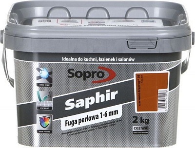 Фуга Sopro Saphir 56 2 кг красно-коричневый 