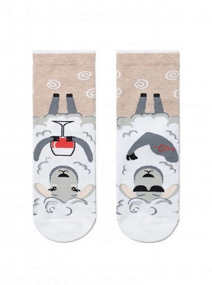 Носки женские Conte CE Happy 18С-227СП 170 р. 23-25 бежевый 1 пар 