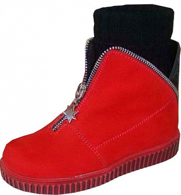 Ботинки Bistfor для девочки р.32 красный 78425/15 ут 