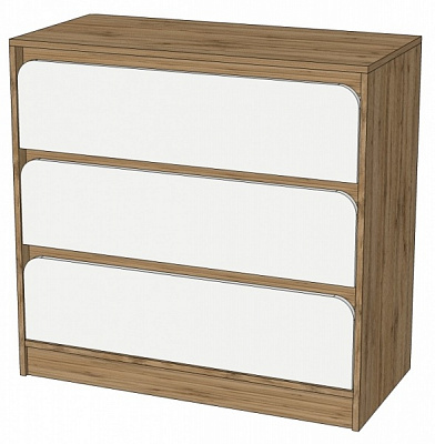 Комод Lion Арт-1 дуб аппалачи/нимфея альба 