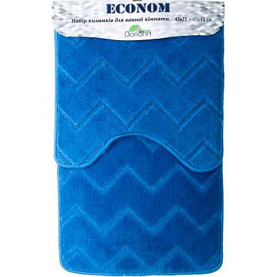 Набір килимків Dariana Econom JD 672 синій