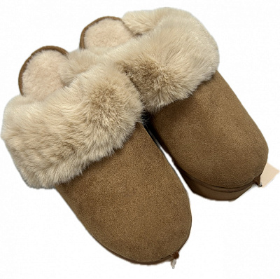 Тапки домашние Gemelli Пухнастик р.36/37 бежевый
