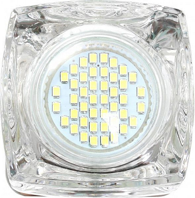 Світильник точковий Blitz G9 сірий/прозорий BL88008 CH/WH G9