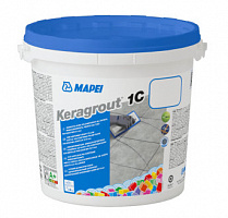 Фуга Mapei полиуретановая полимерная на водной основе Keragrout 1C 5 кг ведро антрацит 