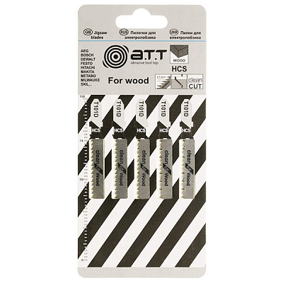 Пилочка для электролобзика A.T.T. T101D 5 шт. 885002