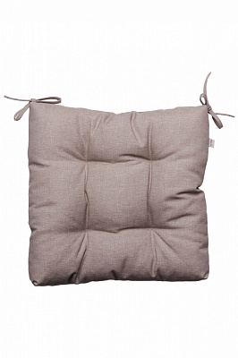 Подушка на стул Шанталь коричневая 40х40 см La Nuit
