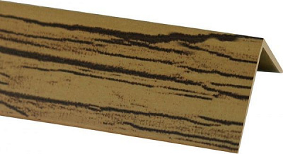 Куточок під дерево дуб натуральний 15х15х2750 мм