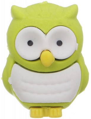 Ластик Сова салатовый