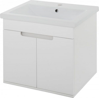 Тумба подвесная Мойдодыр СМАРТ 60 с умывальником СОМО-60