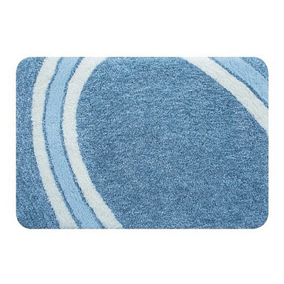 Килимок для ванної кімнати Spirella CURVE 70х120 см синій