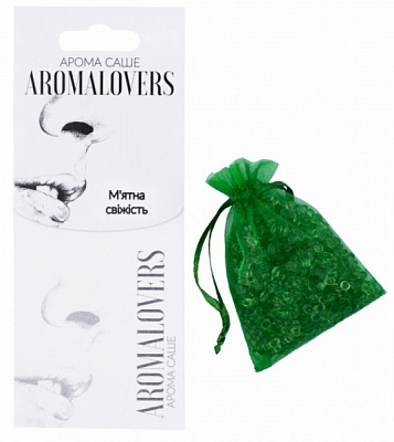 Ароматическое саше Aromalovers Мятная свежесть для гардероба и авто 25 г 