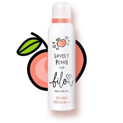Гель-пена для душа Bilou Lovely Peach 200 мл