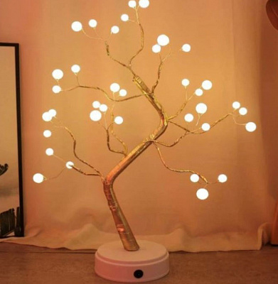 Настільна лампа декоративна Berger без цоколя золото 2001-TL-36 Gold