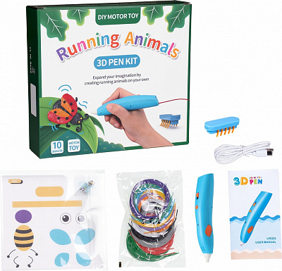 Набор 3D Pen Kit 3D-ручка с набором эко пластика PLA LP032S