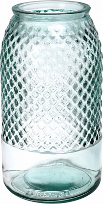 Ваза скляна прозора DIAMANTE 28 см San Miguel