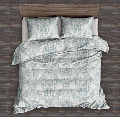 Набор наволочек Firmi 2 шт. 70x70 см белый с принтом La Nuit 