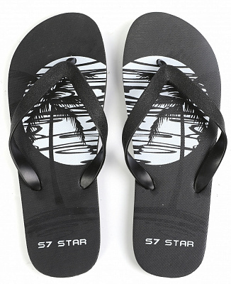 В'єтнамки Luna Black Palm р.41-42 чорно-білий