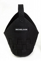 Кошик декоративний 42x40x22 см чорний Michelson