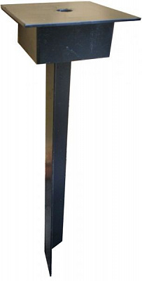 Опора під садовий світильник Legco 53x14 см чорний