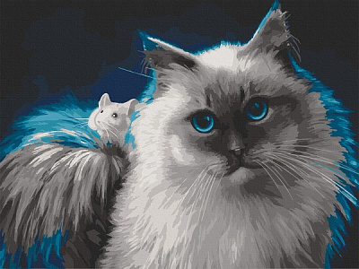 Картина по номерам Интересная дружба 11630-AC 40х50 см ArtCraft 