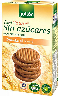 Печенье Gullon без сахара Diet Nature Doradas 330 г 